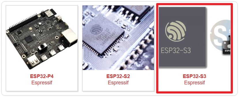 选择 ESP32 S3