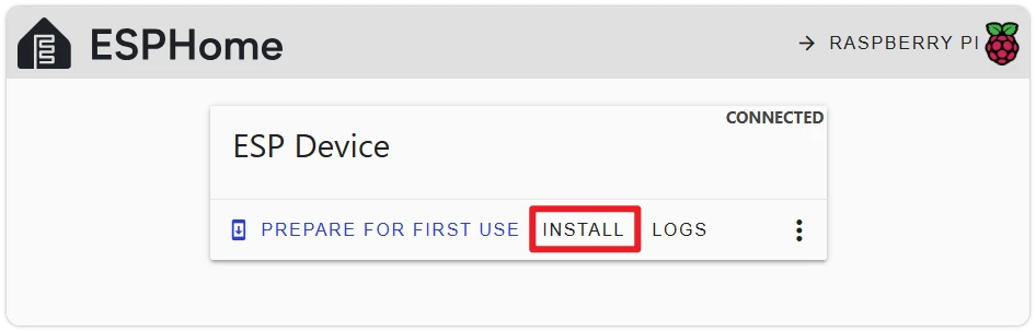 ESPHome Web 烧录 1