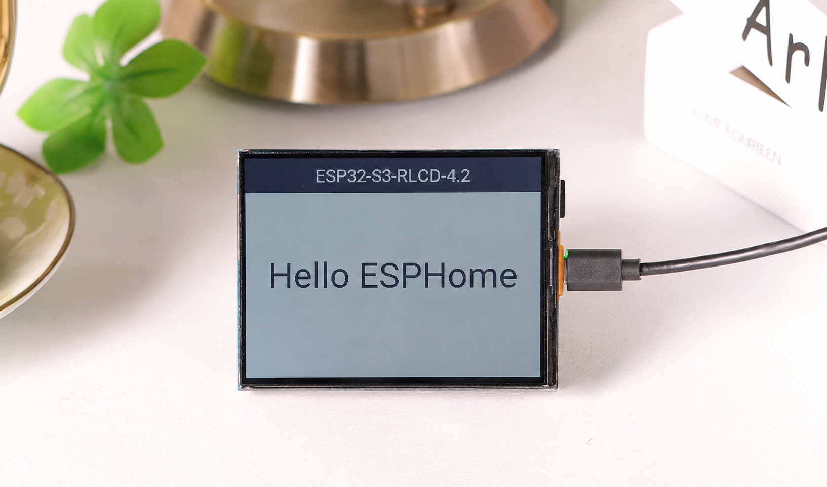 ESP32-S3-RLCD-4.2 显示效果