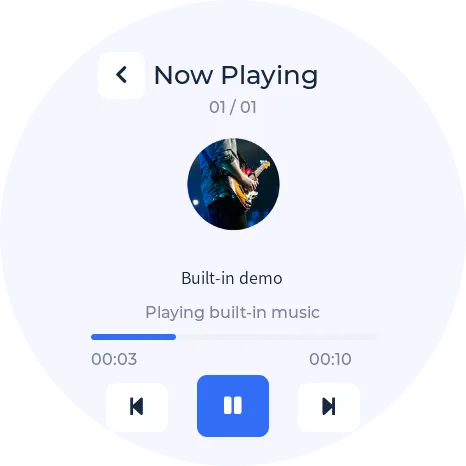 Music 内置音乐播放