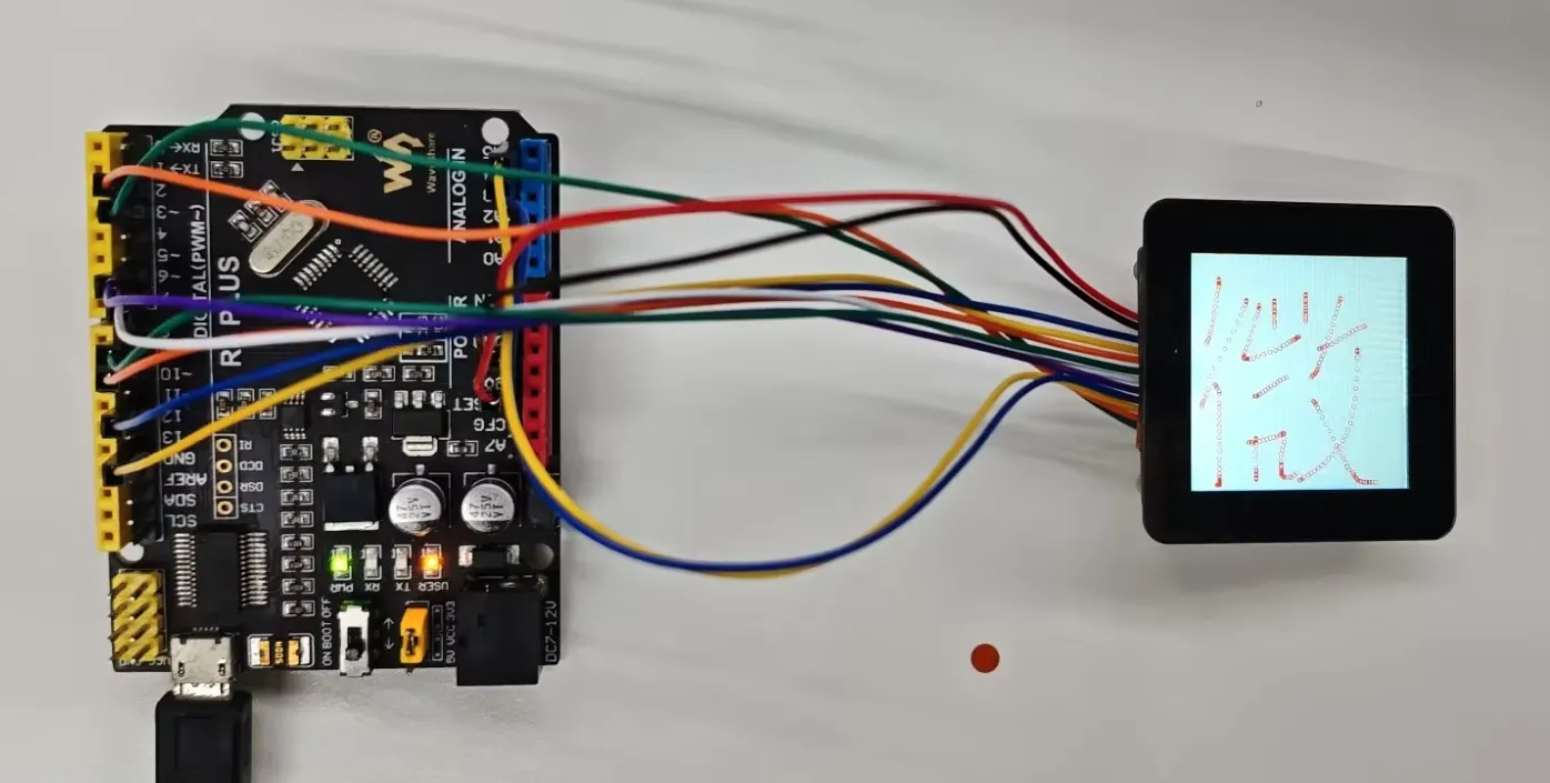  1.54inch_Touch_LCD_Module 触摸测试