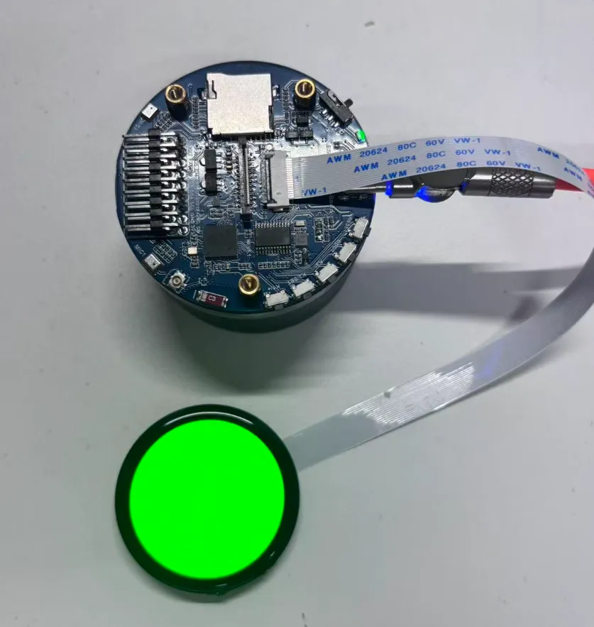 LCD 绿色测试