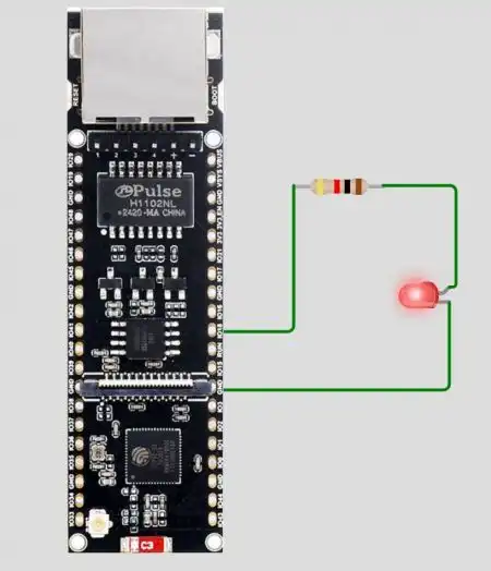 GPIO18 接线图