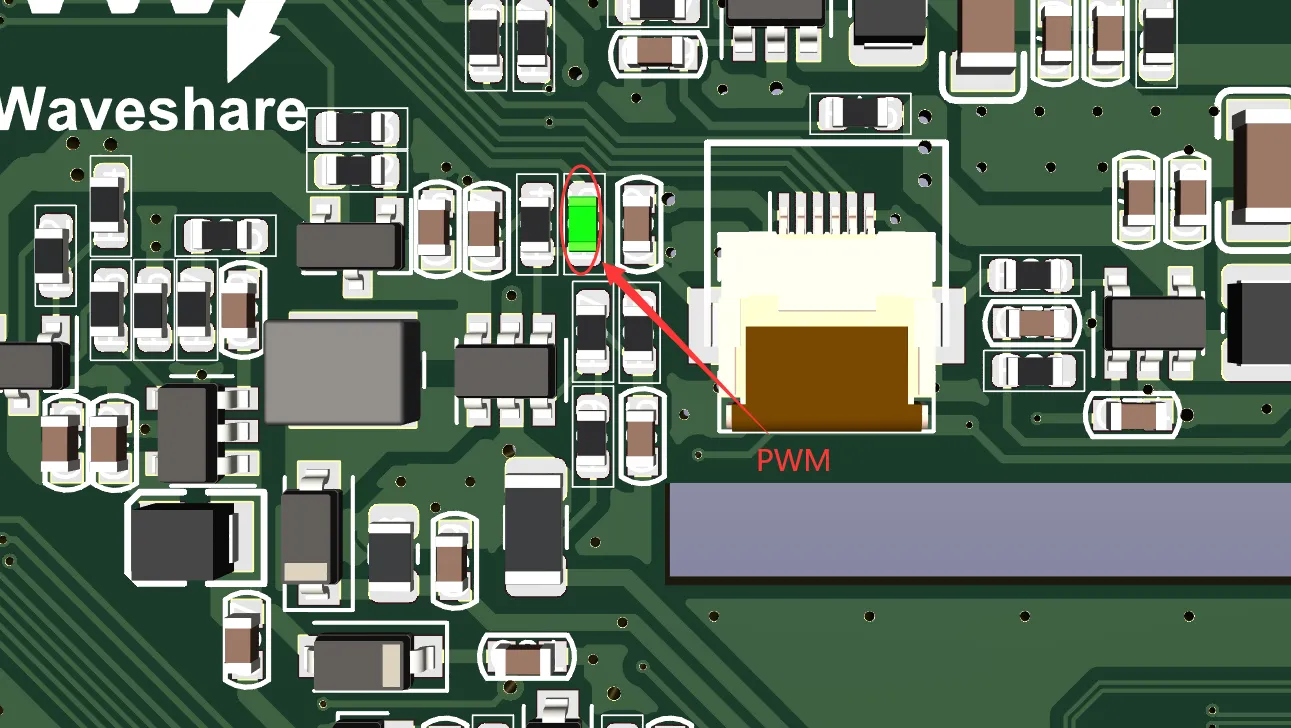 5inch 1080 1080 LCD PWM