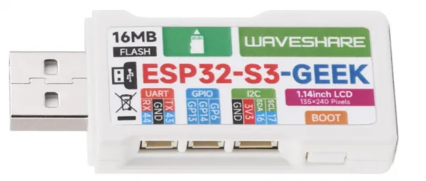 ESP32-S3-GEEK 接口说明