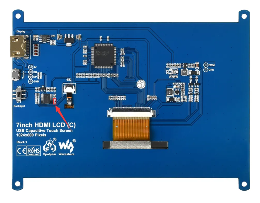 7inch HDMI LCD (C) PWM 1