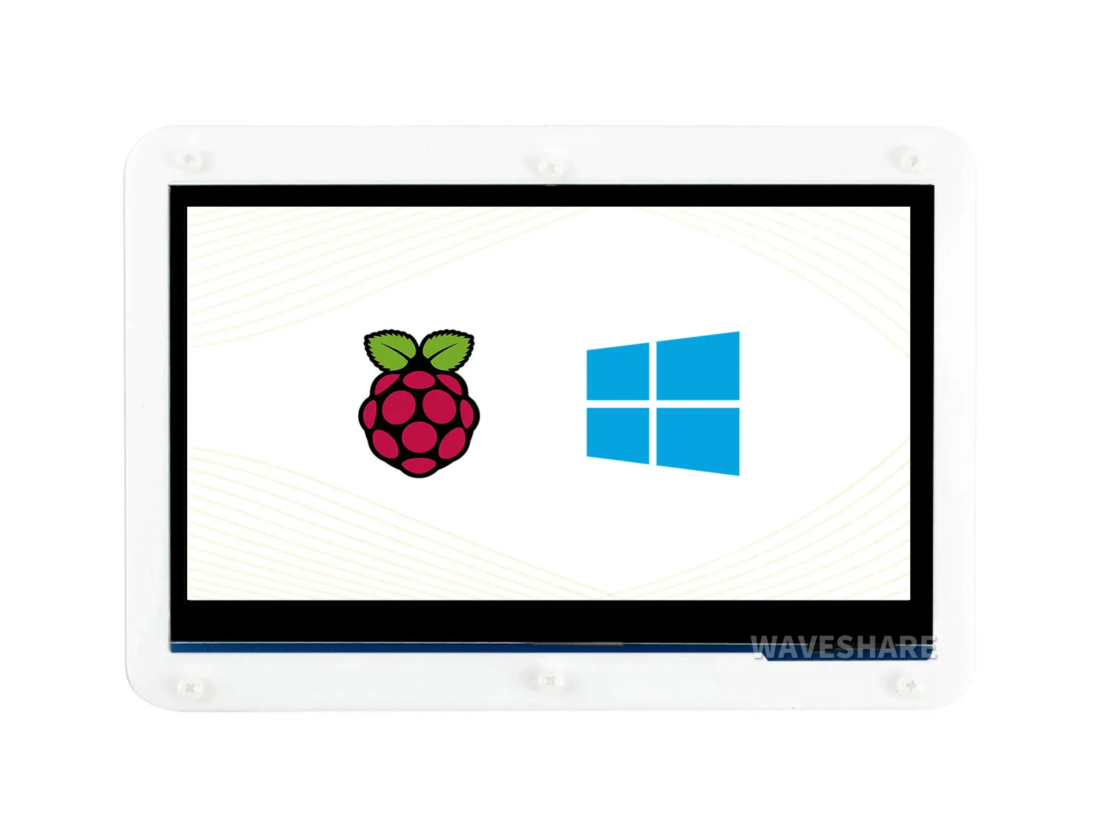 7inch HDMI LCD (C)（带黑白外壳）