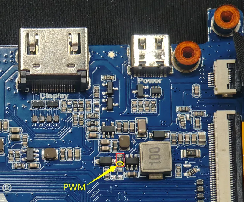 8DP-CAPLCD V2 pwm