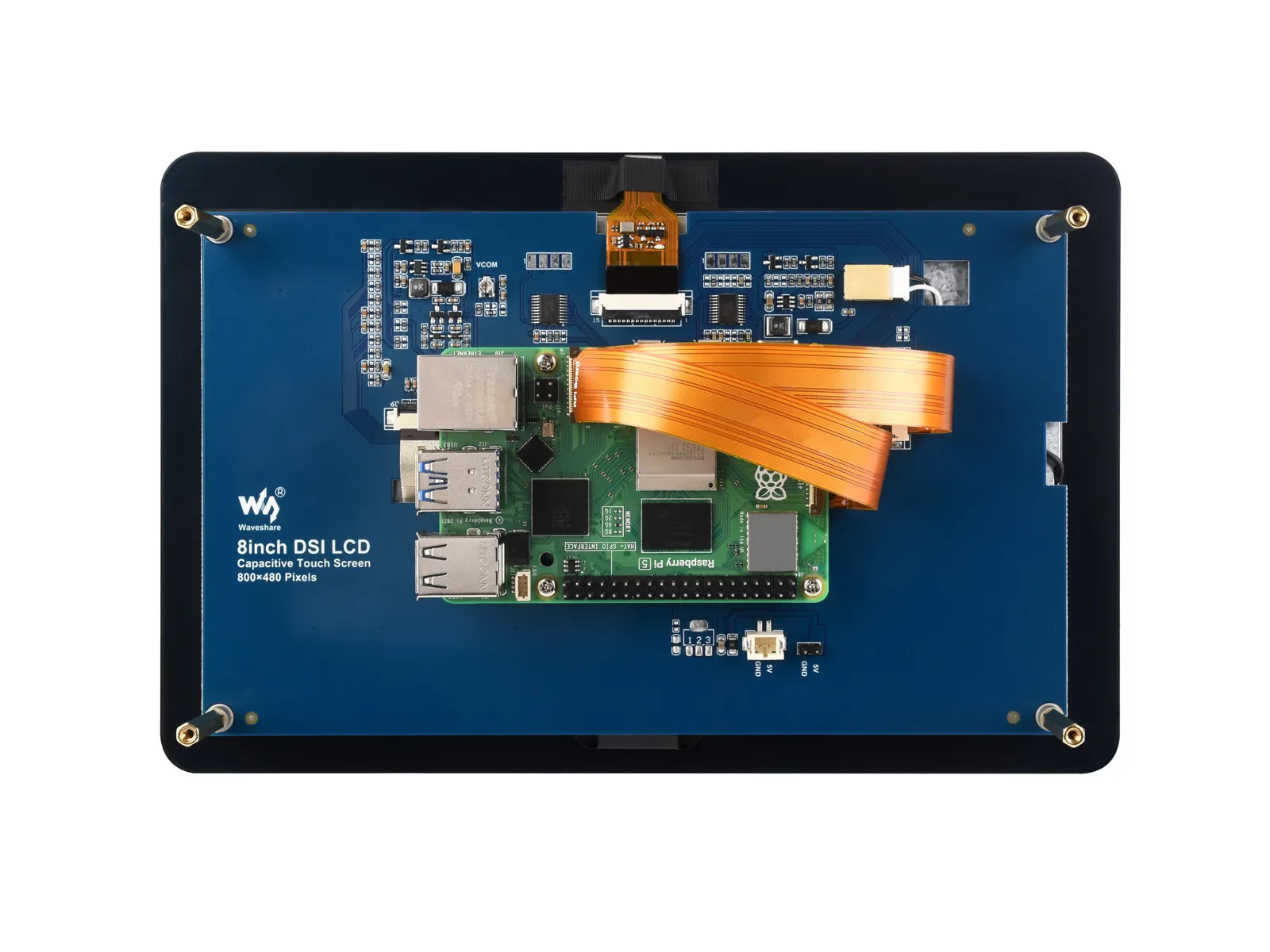 8inch DSI LCD (with cam)Pi-5