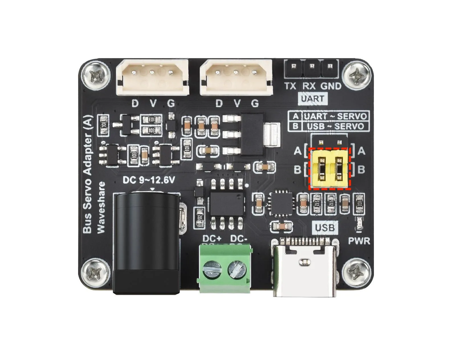 Bus Servo Adapter (A) 通过 USB 控制