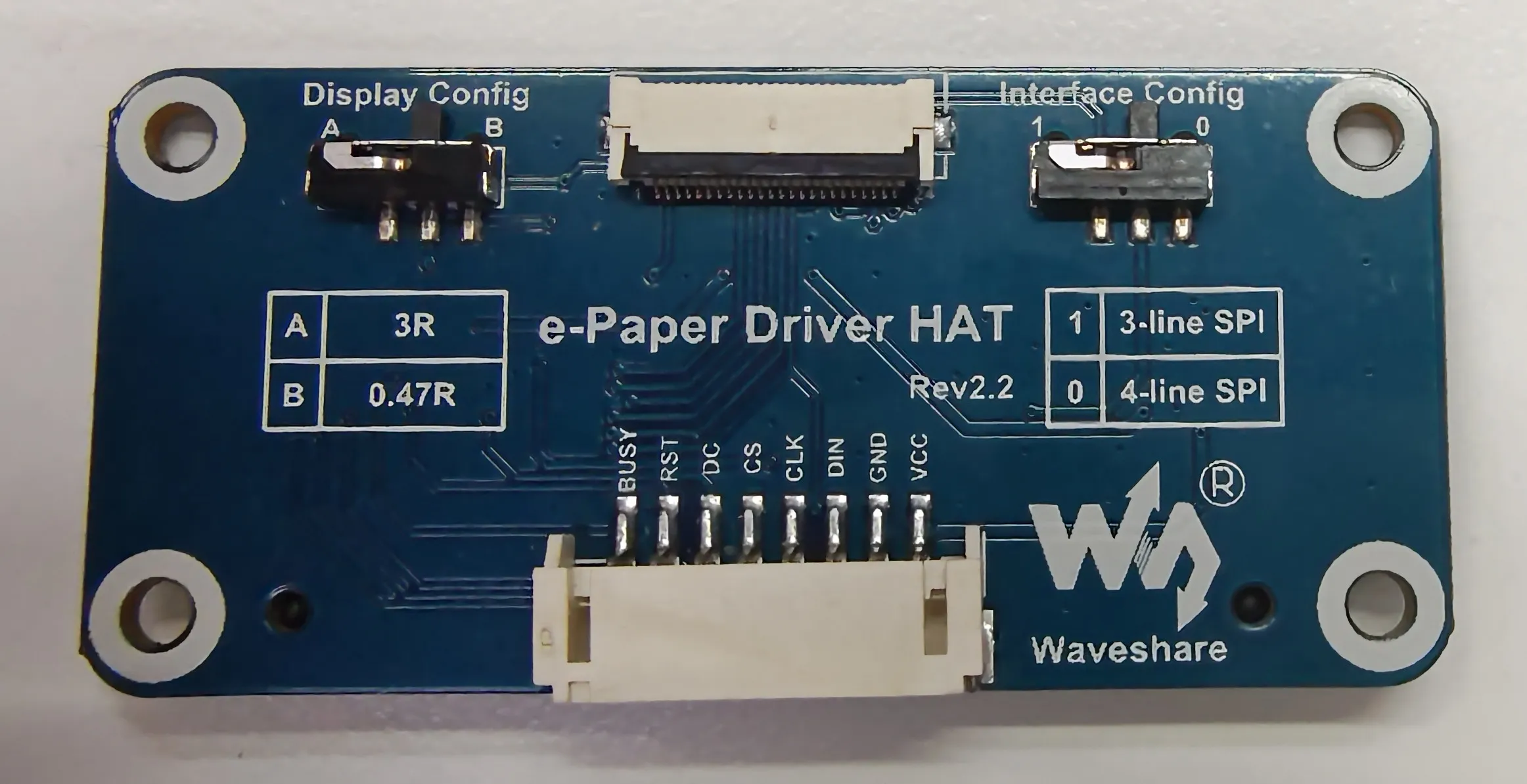 E-Paper Driver HAT Rev2