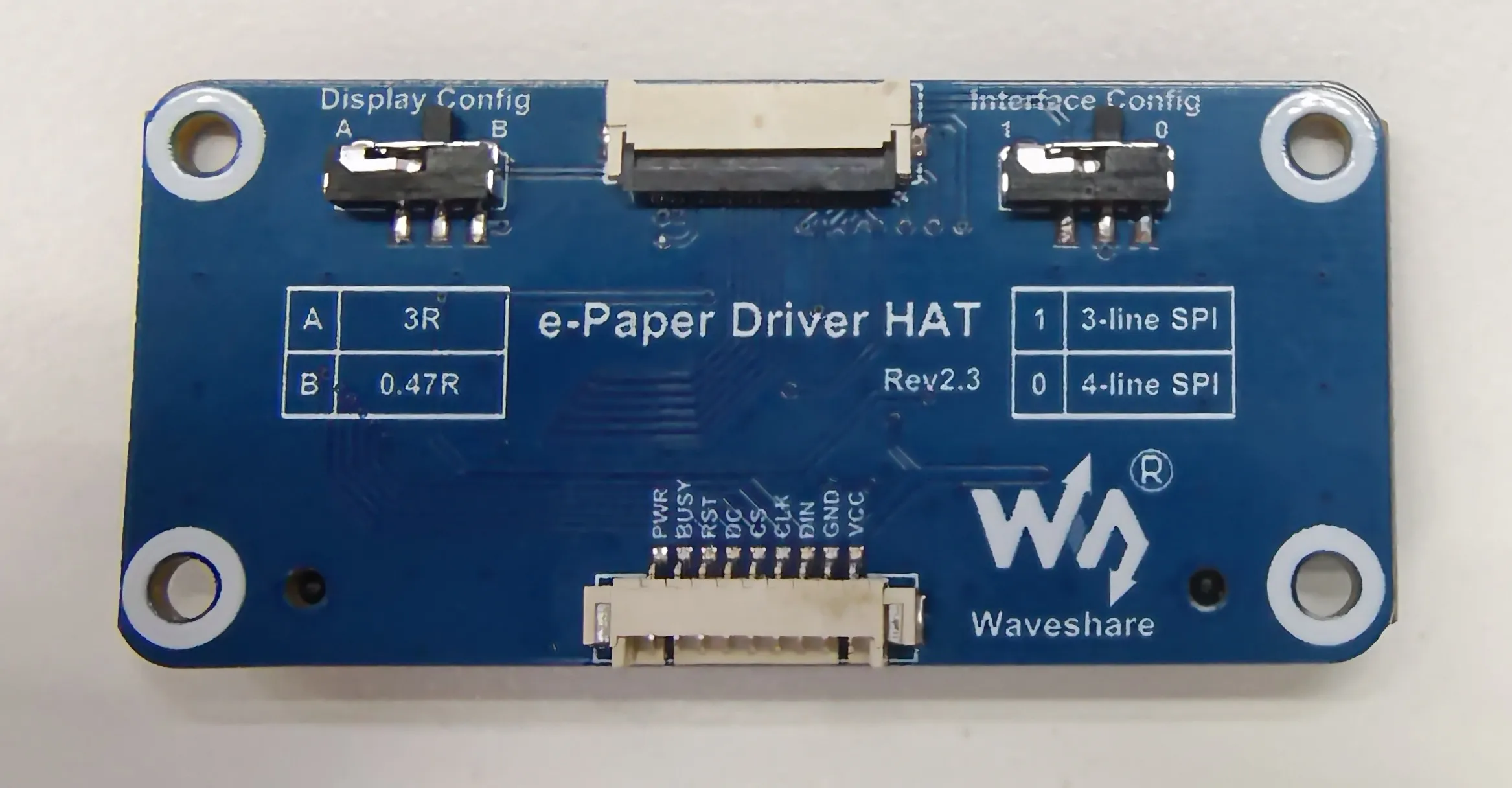 E-Paper Driver HAT Rev2