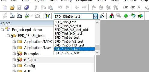 E-paper stm32 cede1 13in3b