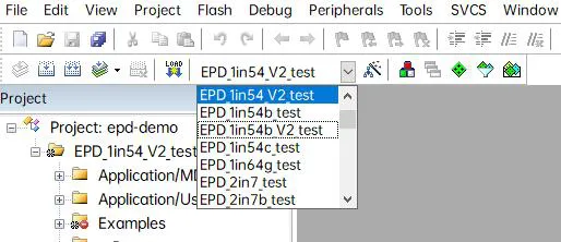 E-paper stm32 cede1 1in54V2