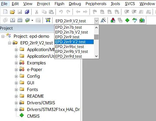 E-paper stm32 cede1 2in9