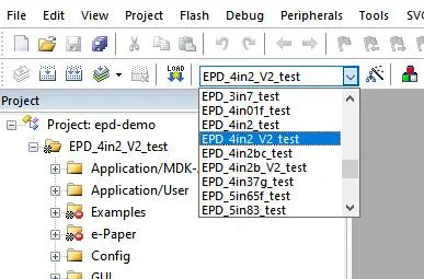E-paper stm32 cede1 4in2