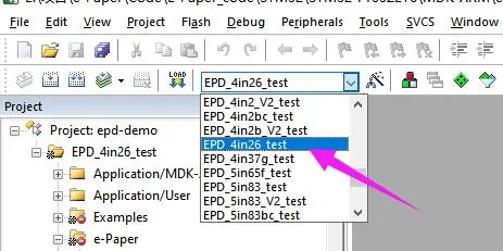 E-paper stm32 cede1 4in26