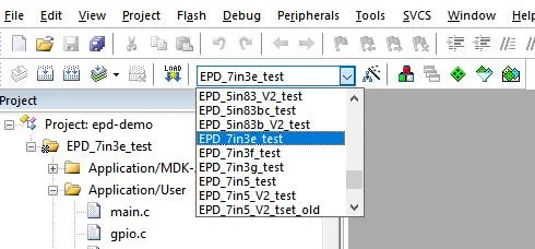 E-paper stm32 cede1 7in3e