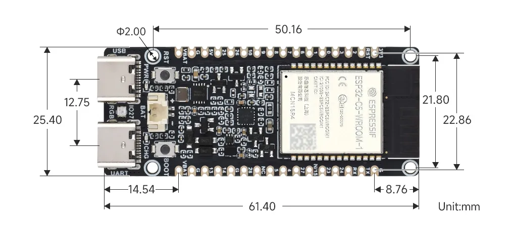 ESP32-S3-Zero-Pinout