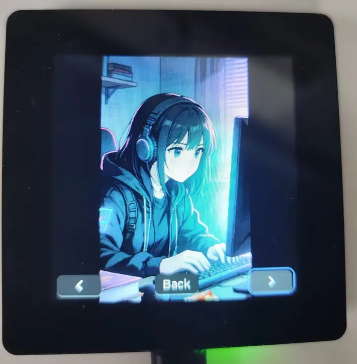 ESP32-C6-LCD-2.73 ESP-IDF factory photo page