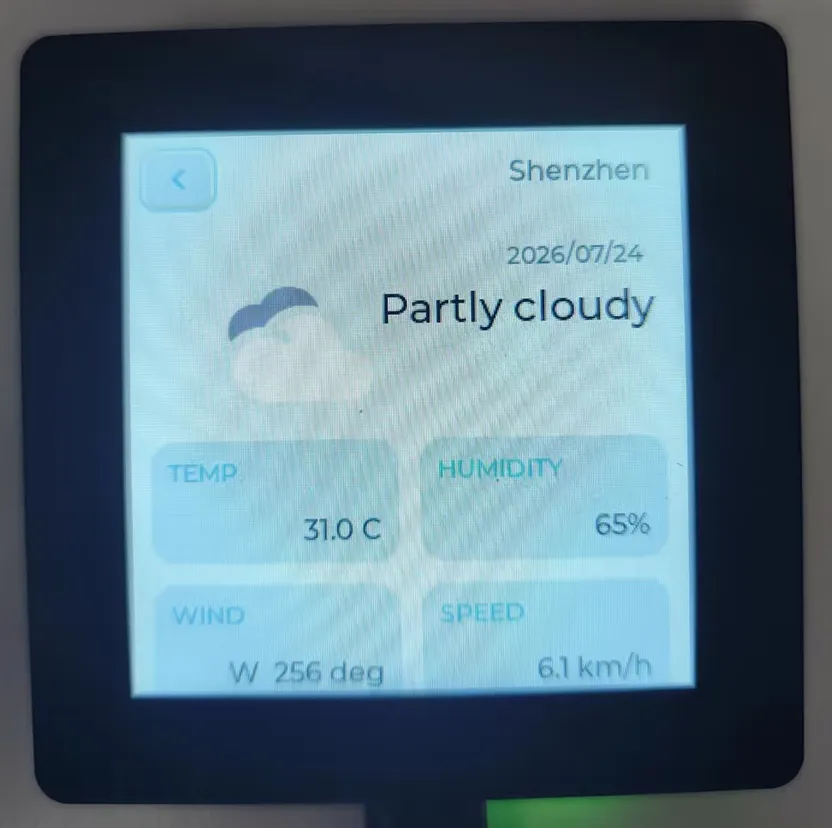 ESP32-C6-LCD-2.73 ESP-IDF factory weather page