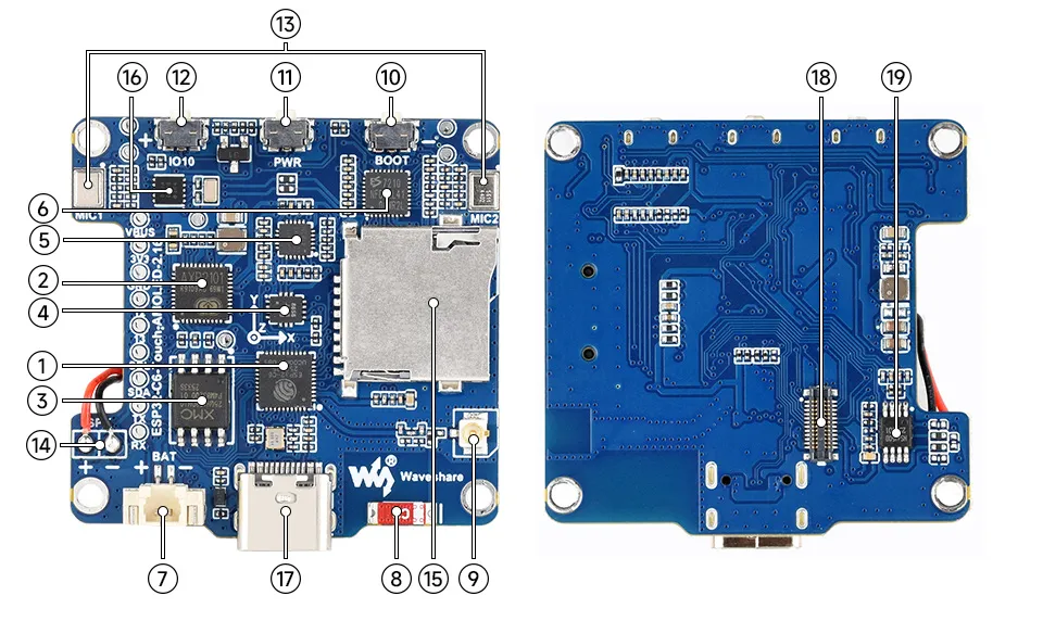 ESP32-C6-Touch-AMOLED-2.16 资源简介