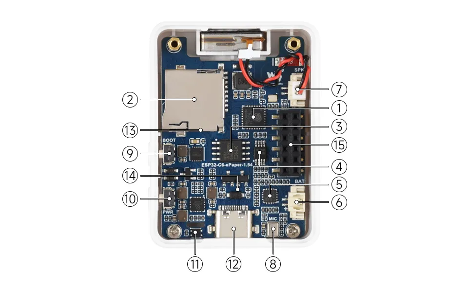 ESP32-C6-ePaper-1.54 资源简介