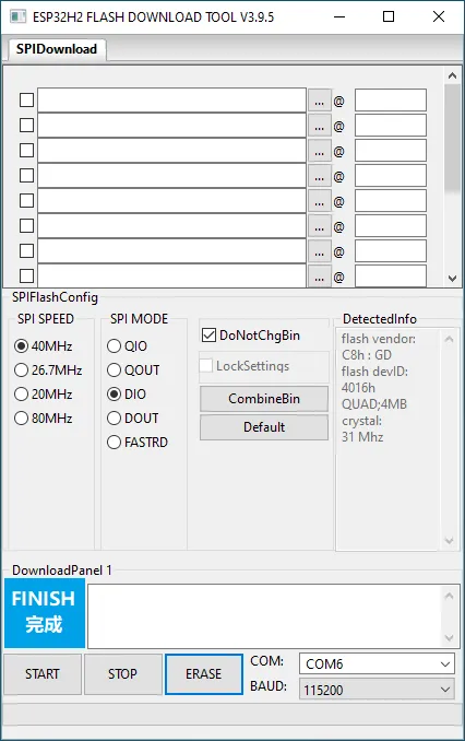 ESP32-H2 TO Erase Flash 4.png