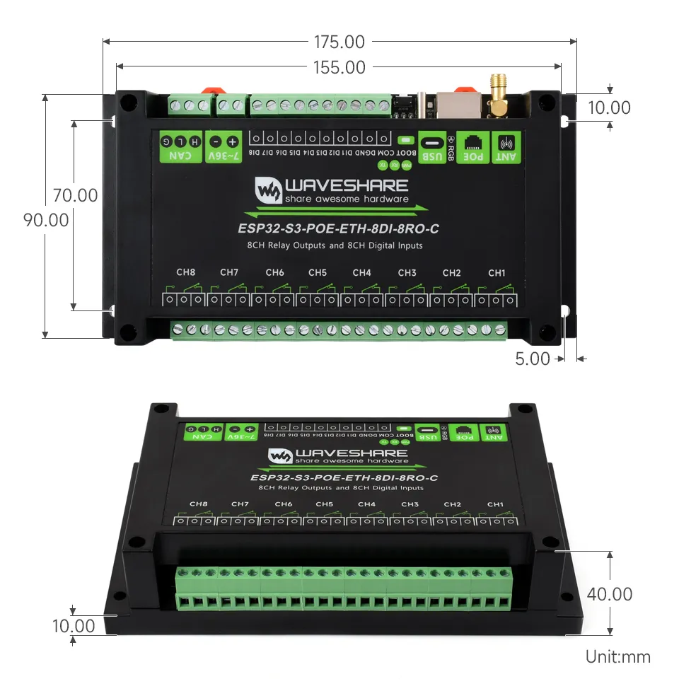 ESP32-S3-ETH-8DI-8RO-C-details-size-1