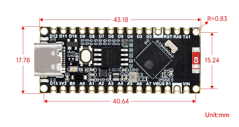 ESP32-S3-Nano-details-size