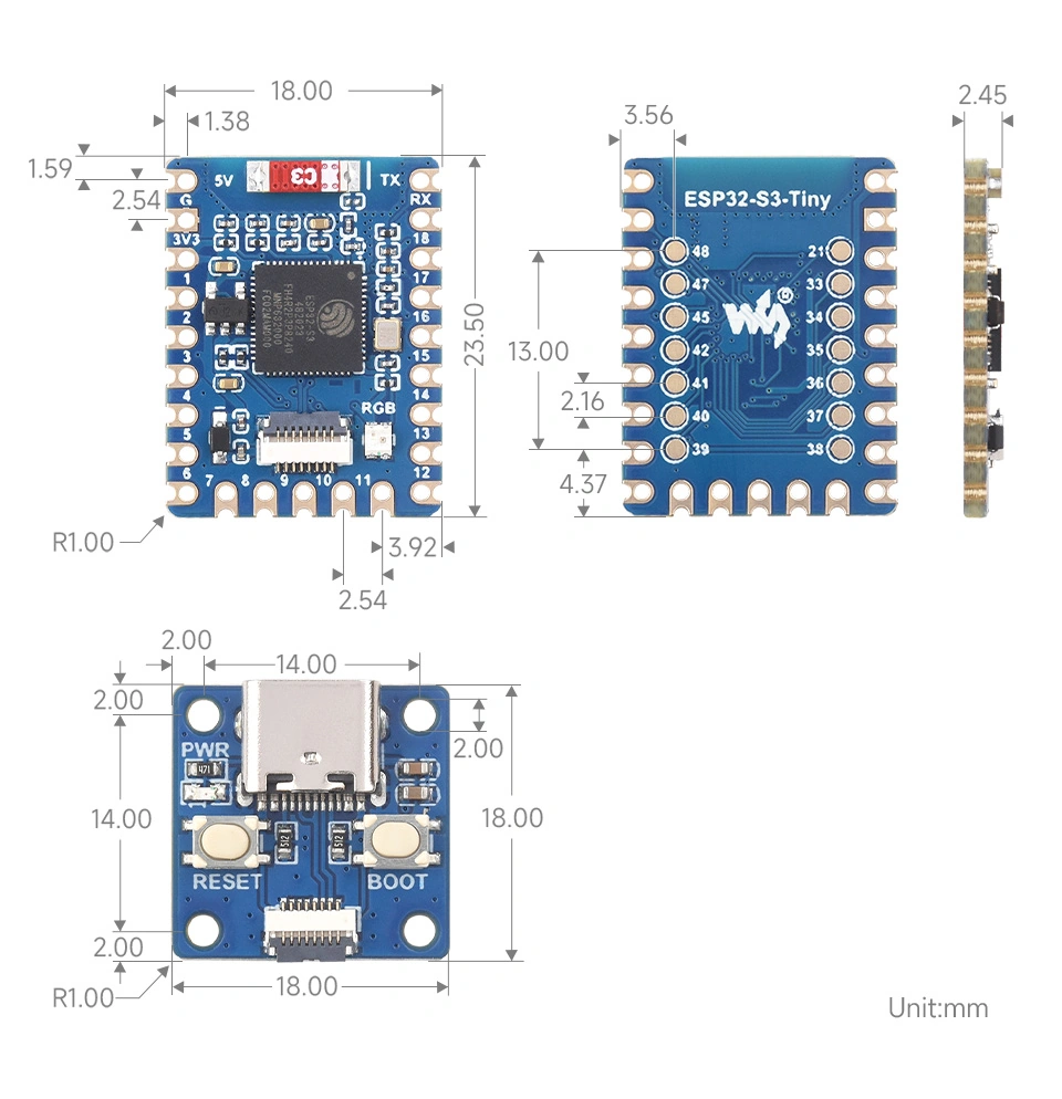 ESP32-S3-Tiny-details-size