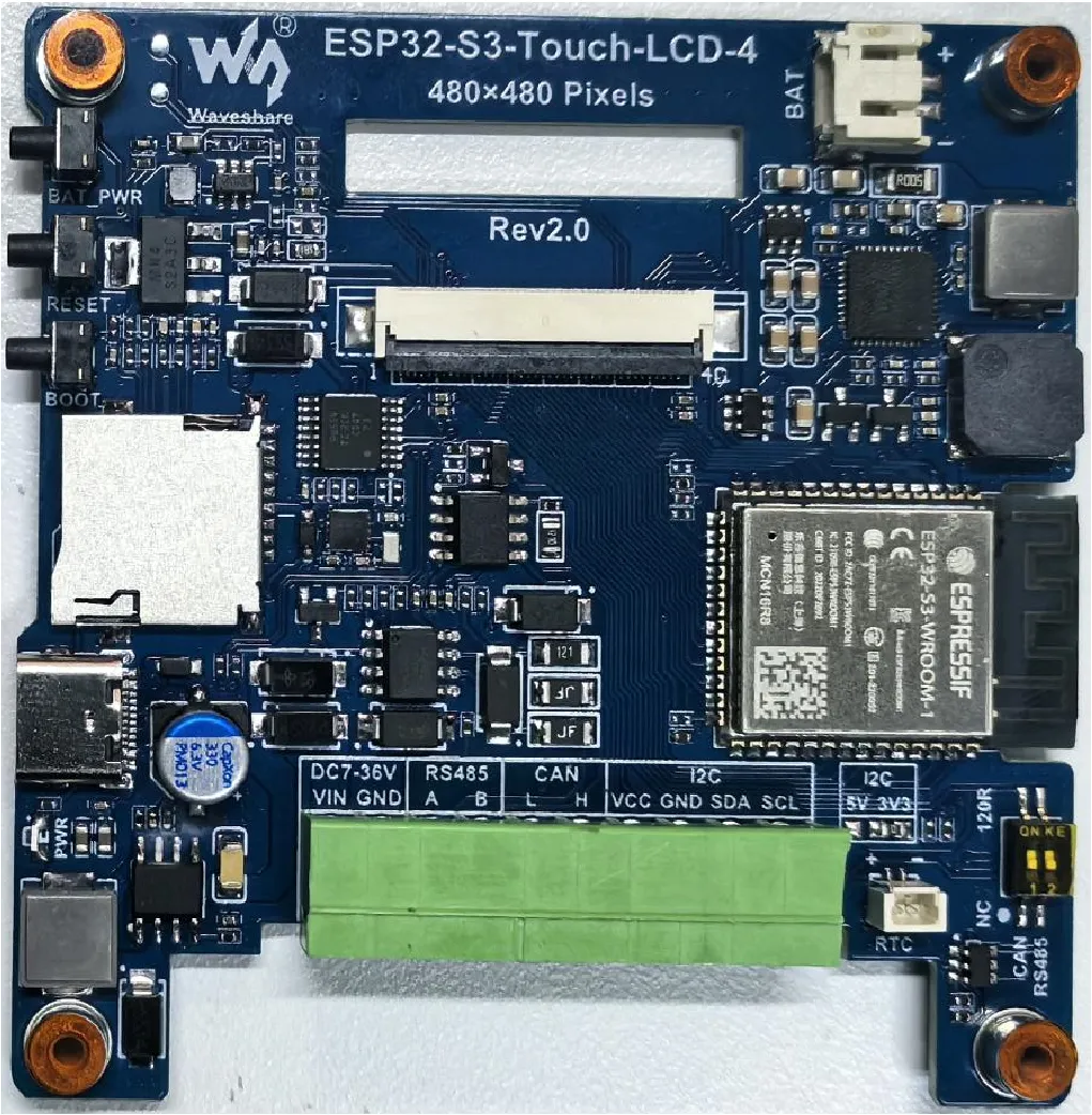 ESP32-S3-Touch-LCD-4 rev 2
