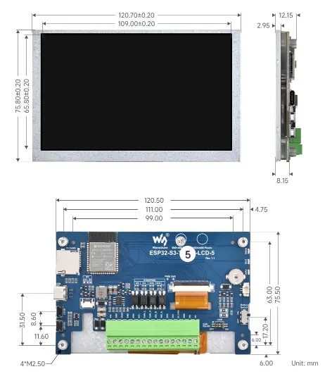 ESP32-S3-Touch-LCD-5-no-touch-size-1