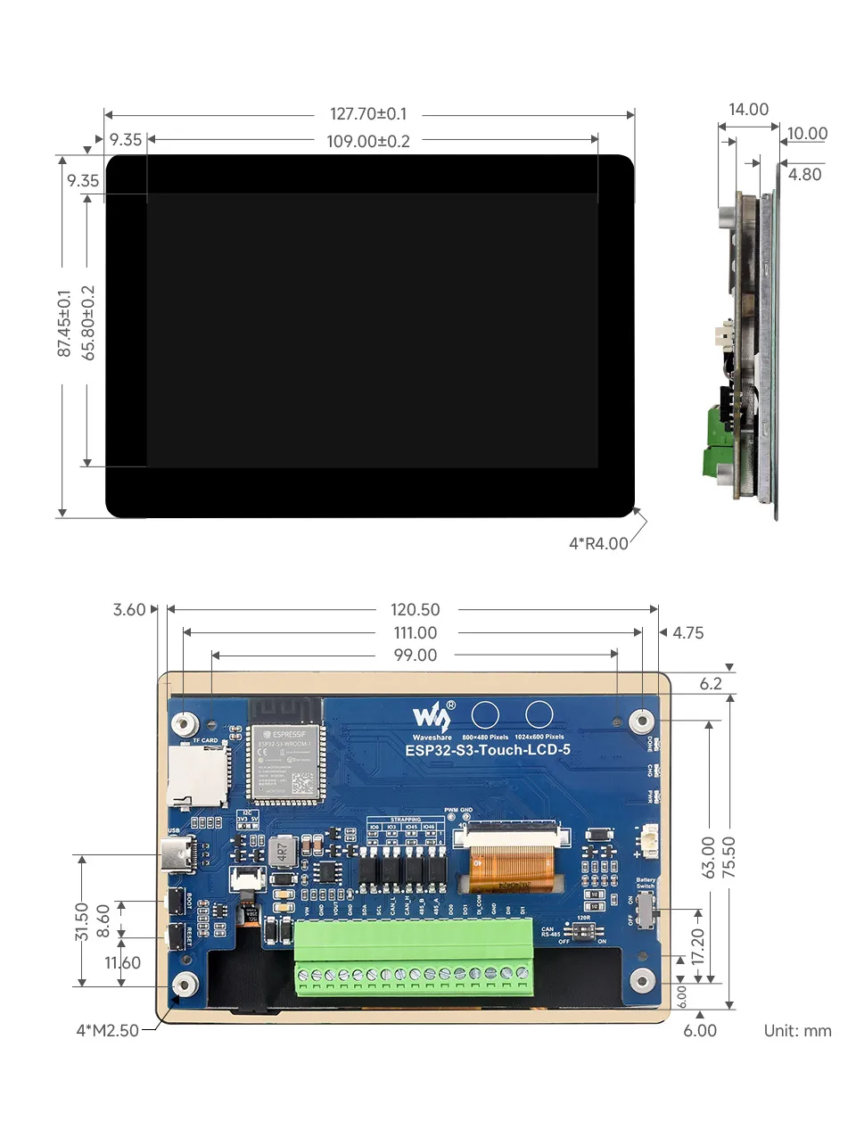 ESP32-S3-Touch-LCD-5-touch-size-2