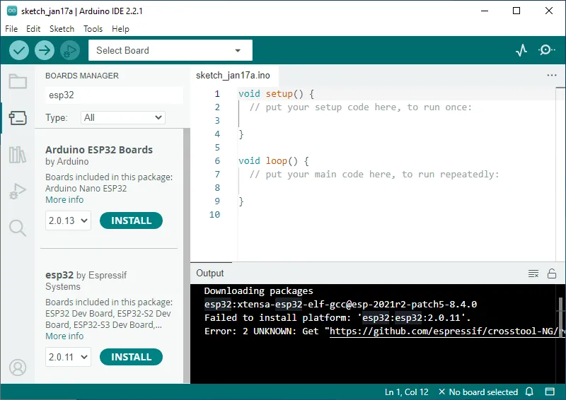 ESP32-S3 TO Arduino 5