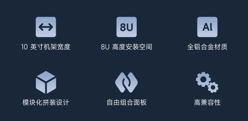 HomeRack 8U Basic Kit 产品特点