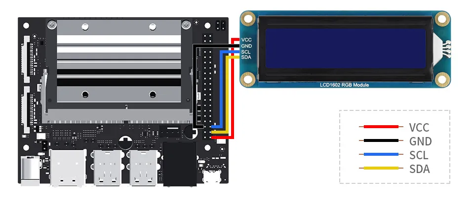 LCD1602 RGB Module012