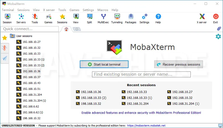 MobaXterm登录水印-1