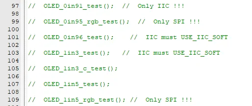 OLED STM32 code0