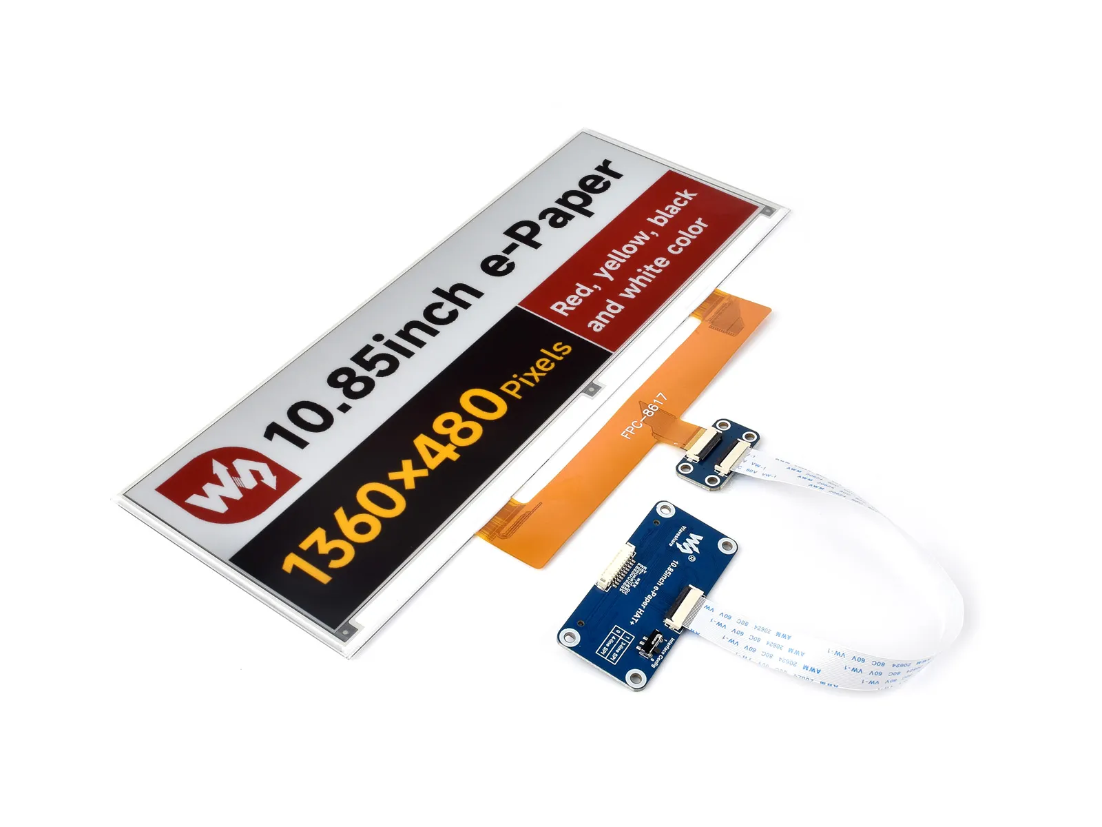 10.85inch e-Paper HAT+ (G) 产品图
