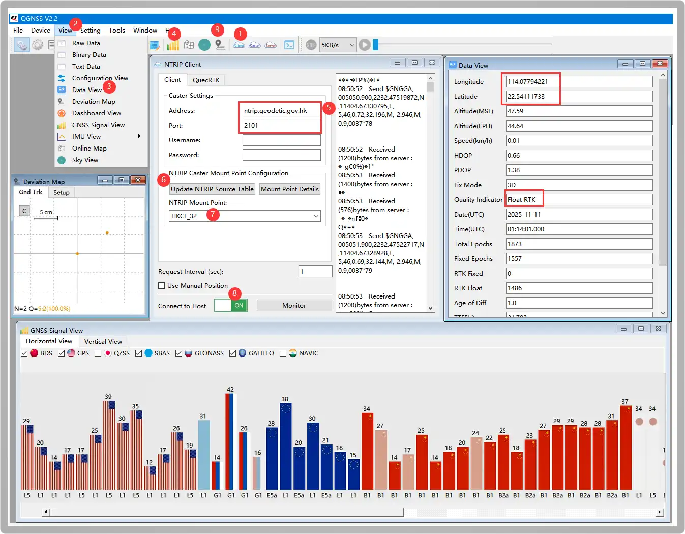 Q43 连接第三方基站
