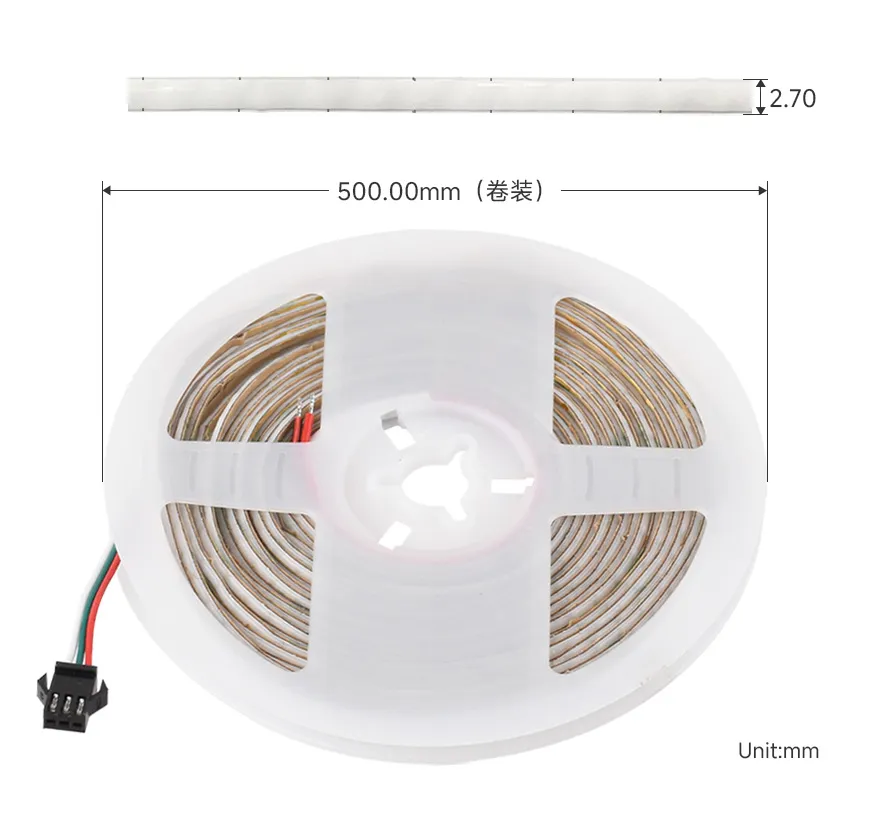 RGB-27-5V-160D-5M 外观尺寸