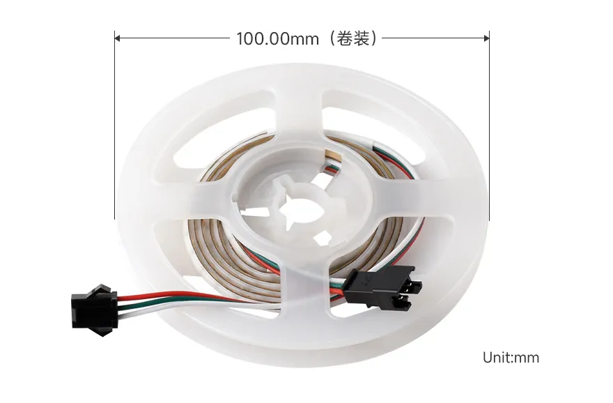 RGB-27-5V-160D-1M 外观尺寸 2