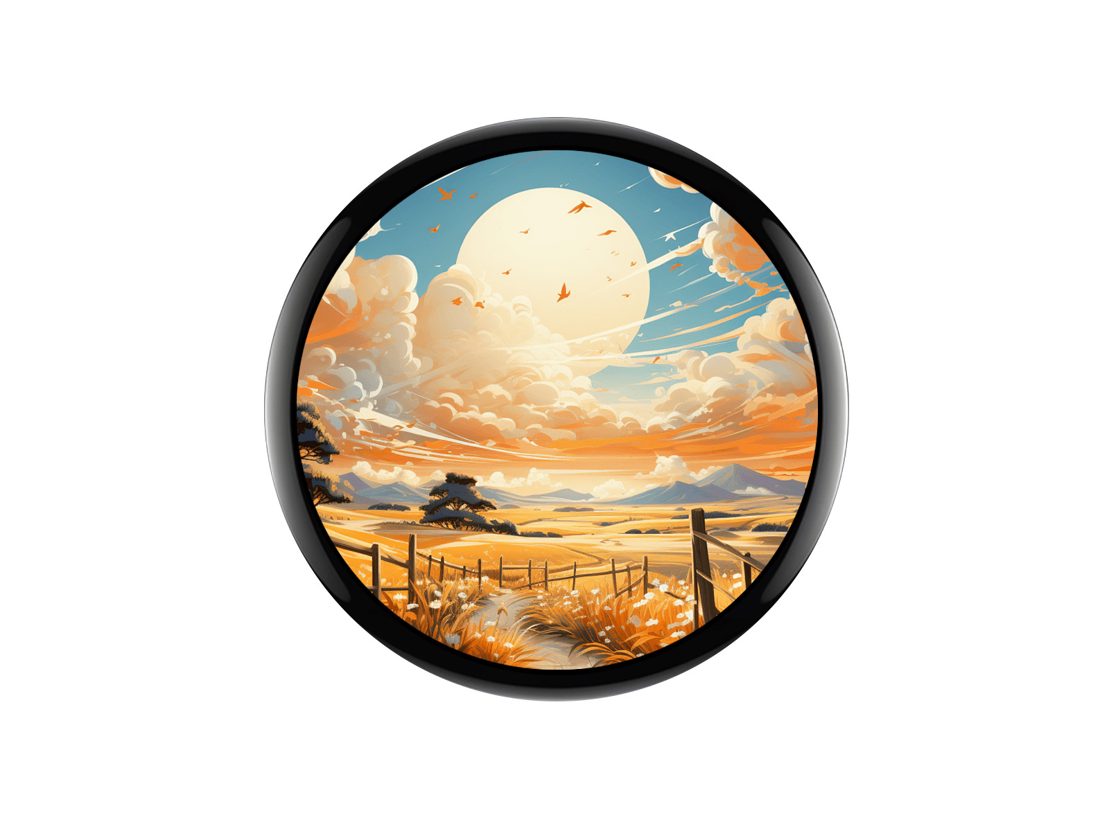 RP2350-Touch-AMOLED-1.75 产品图