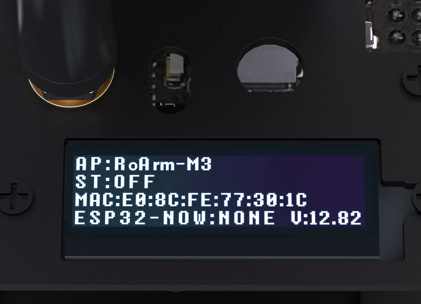 RoArm-M3 OLED 屏参数含义