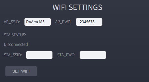 WiFi 设置