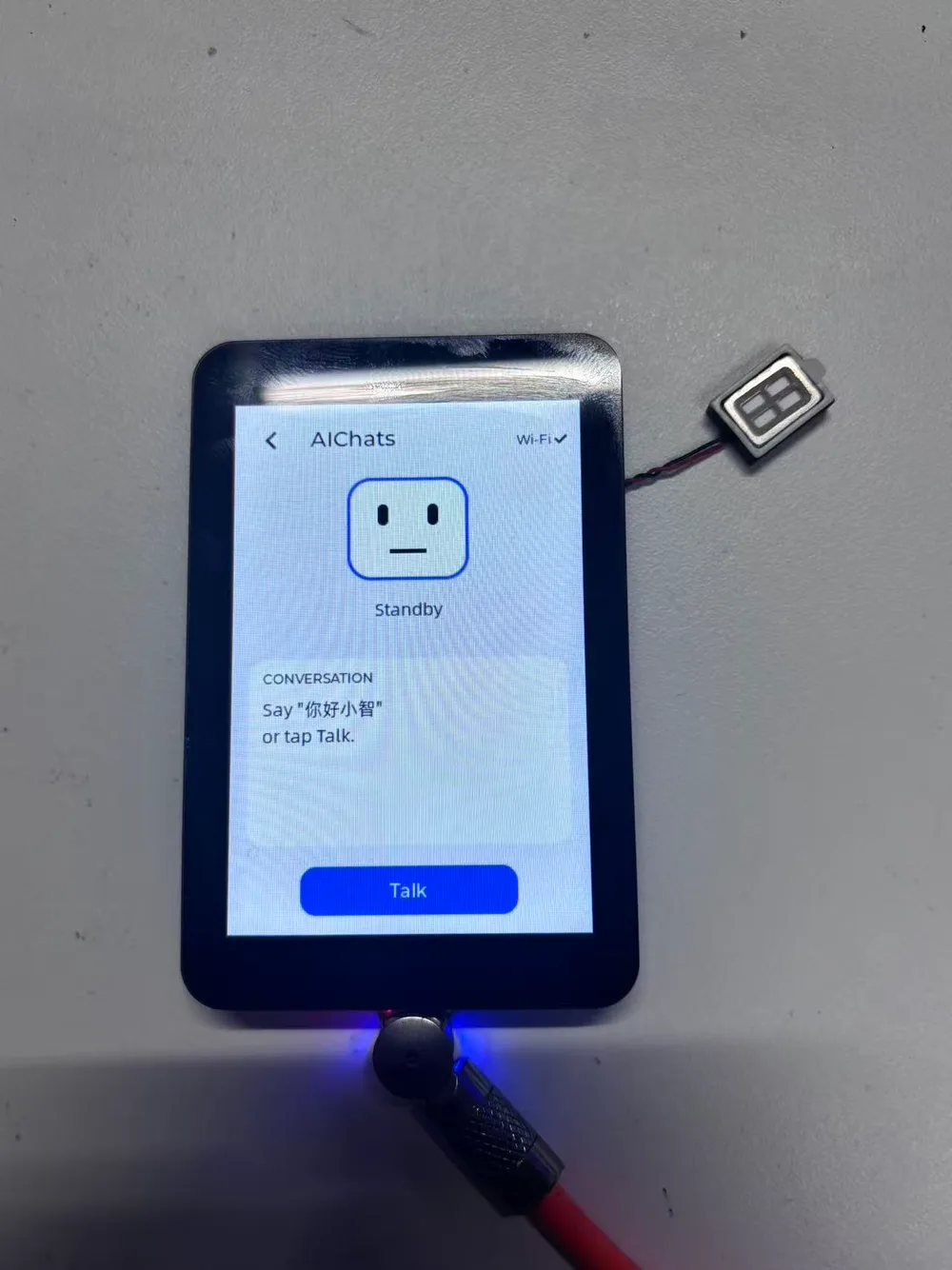 ESP32-S3-Touch-LCD-3.5B 小智 AI 对话界面
