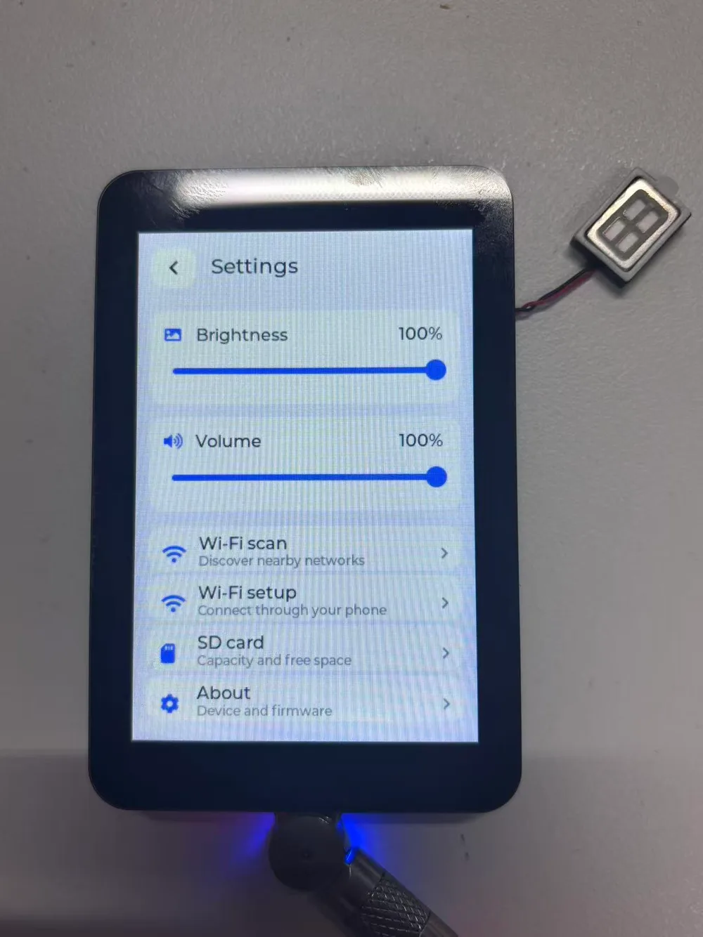 ESP32-S3-Touch-LCD-3.5B 设置主页