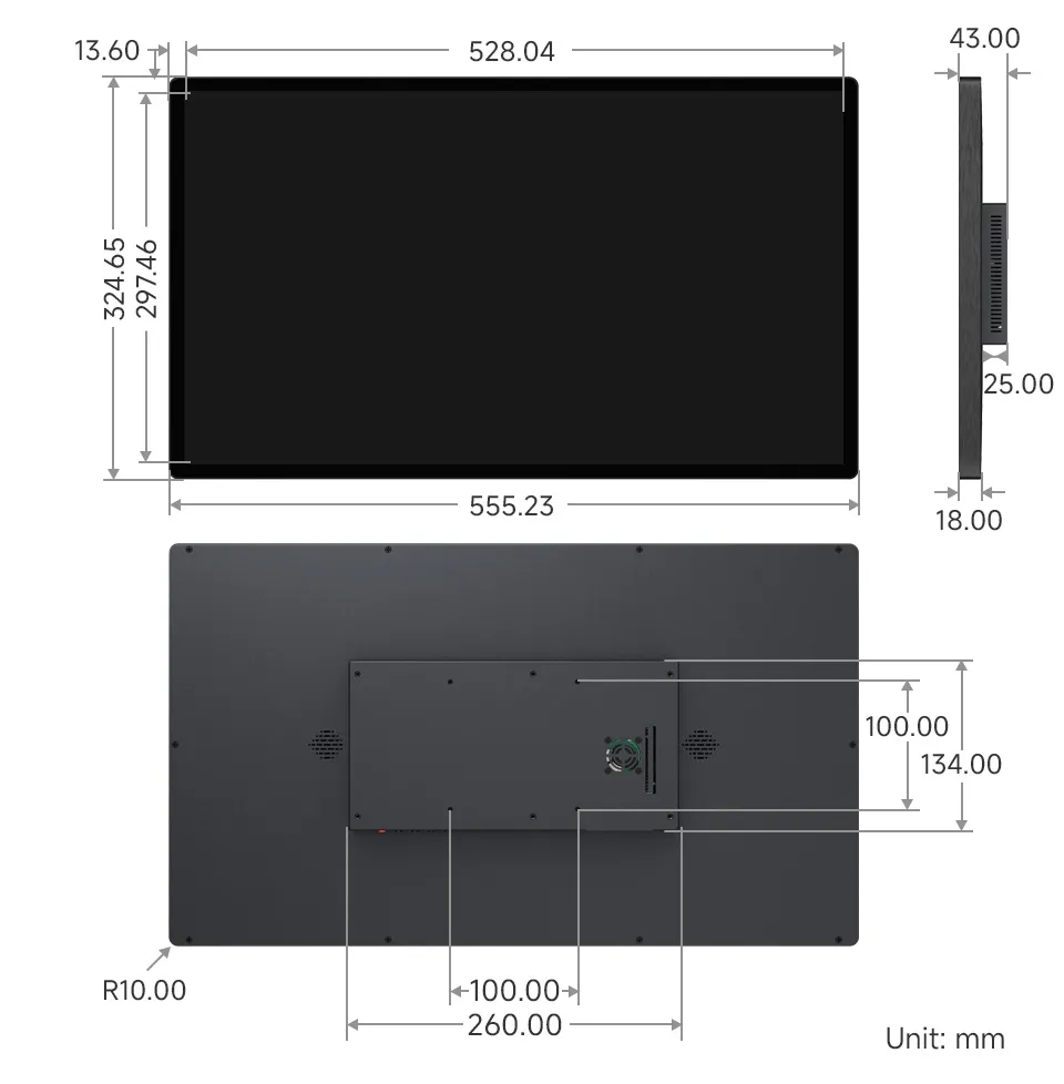  23.8inch FHD Monitor 硬件连接