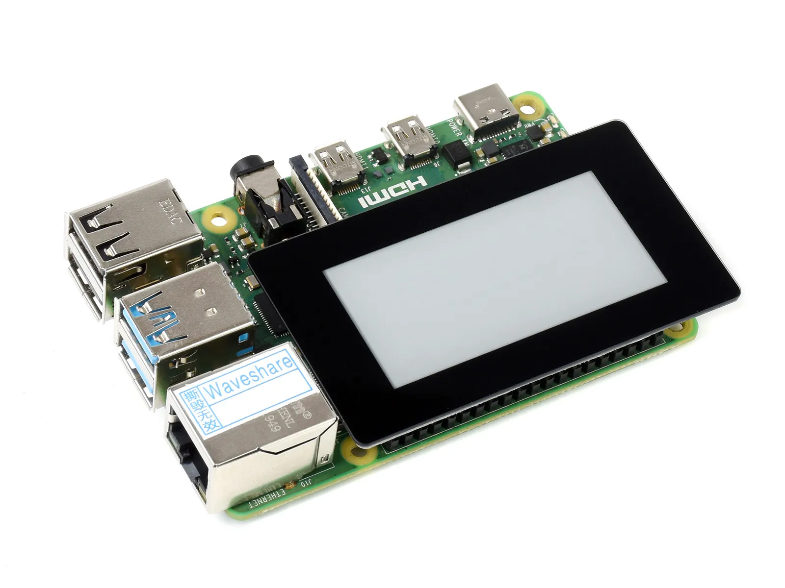Touch ePaper HAT con
